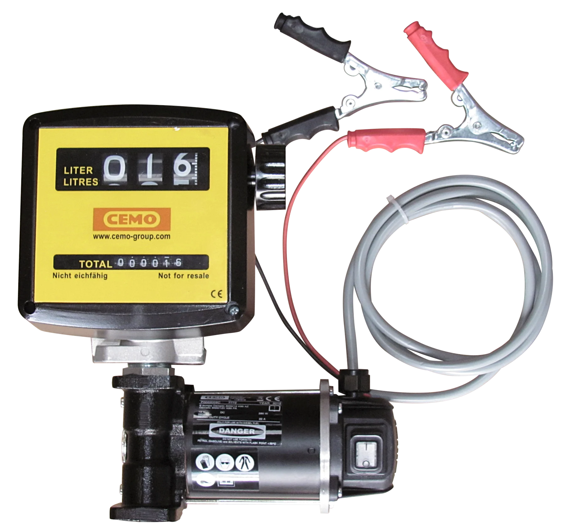 Elektrisk pump Cematic 2000/12 K33 AZ komplett kit