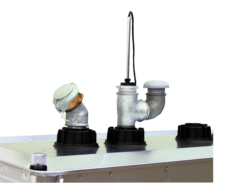 Fast tankvagnskoppling