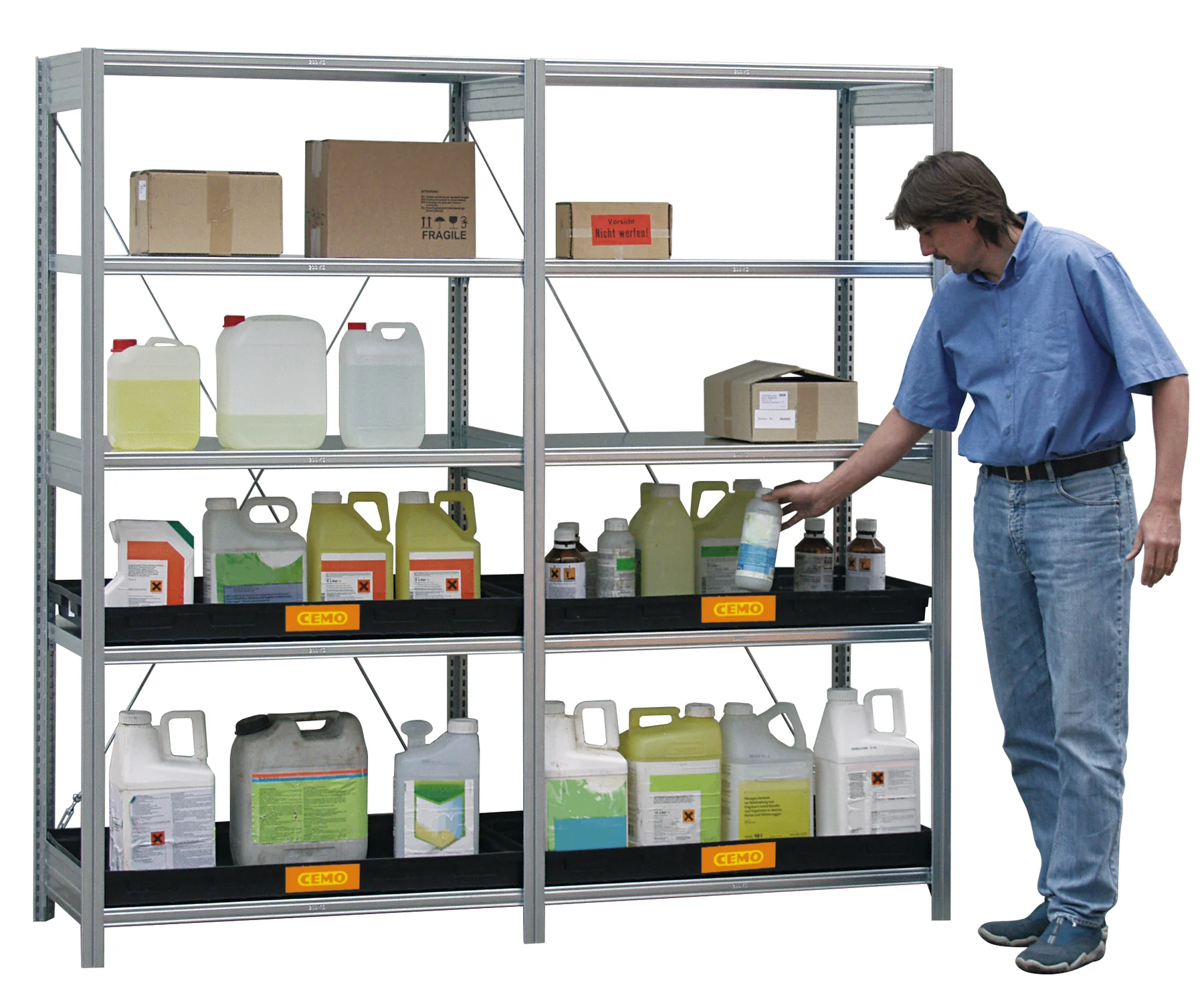 Expansion rack for environmental/HazMat rack 10/20