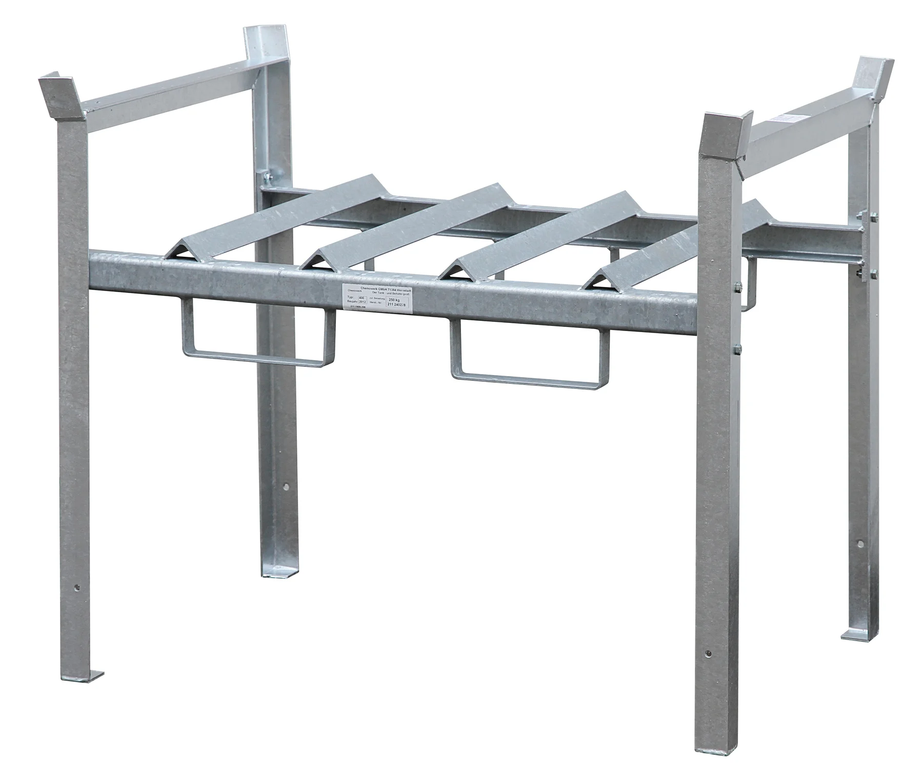 Ripiano per scaffalature per fusti