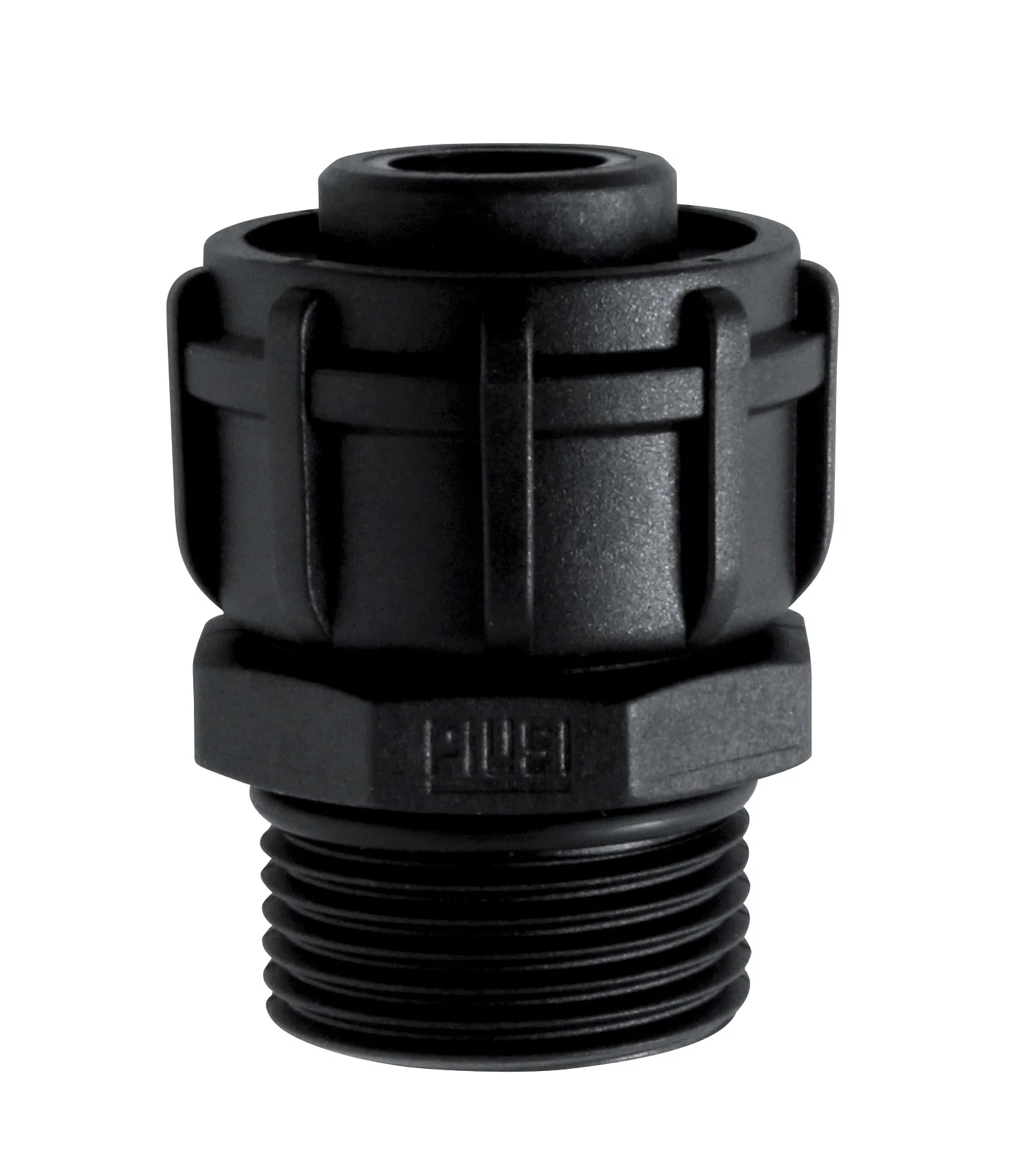 Plastic swivel joint