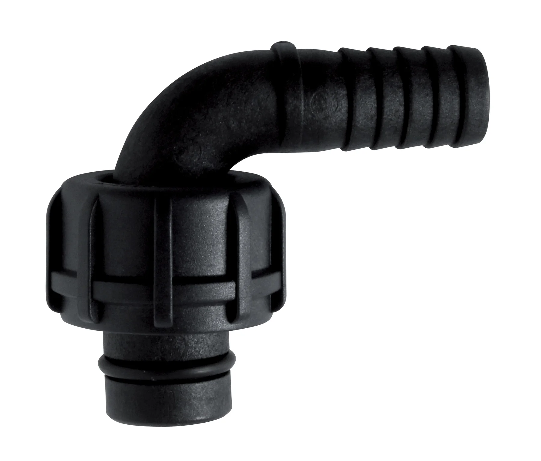 Plastic 90° hose connector for K24
