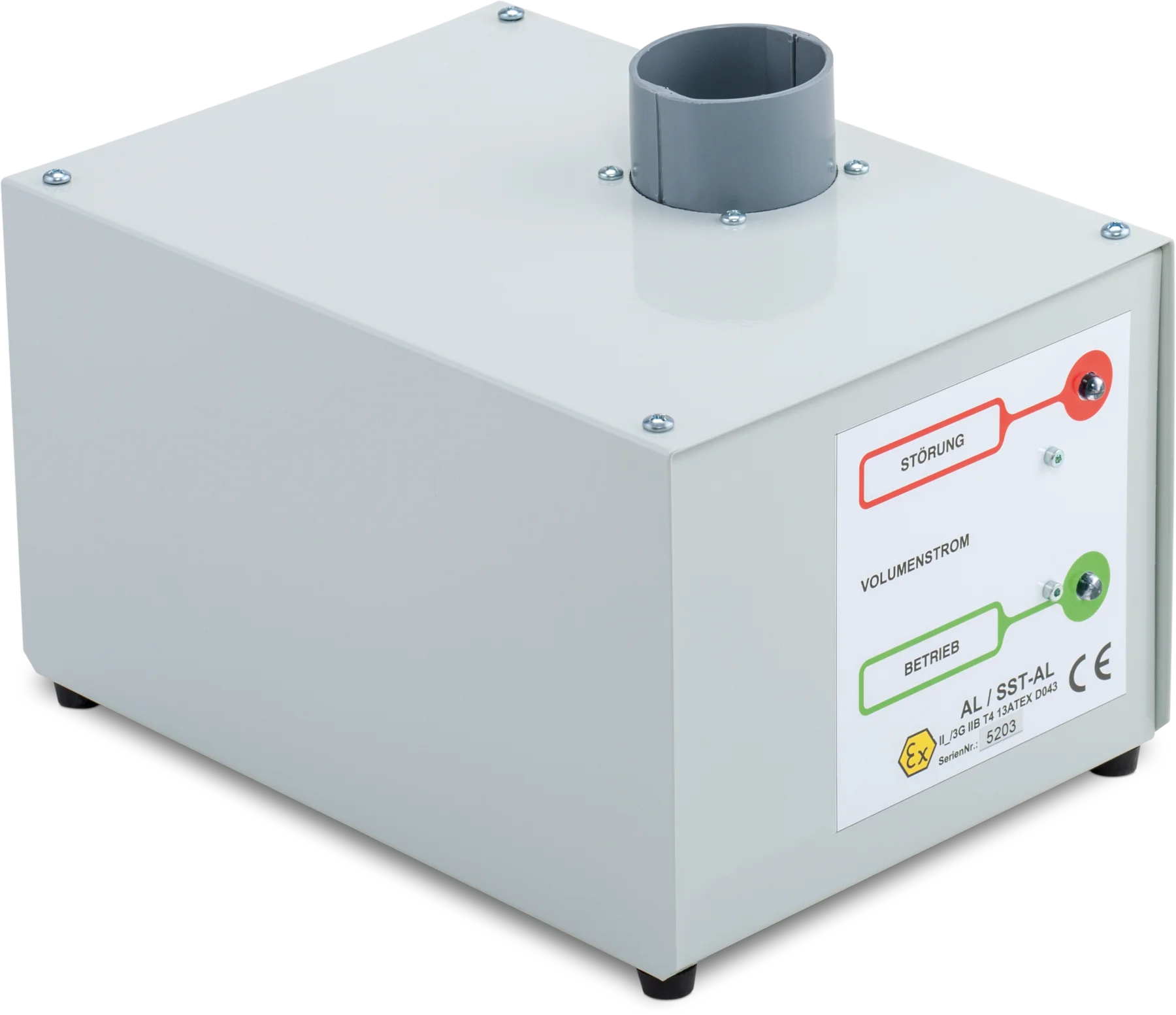 Ventilatore di scarico SST AL con adattatore SST-P FWF90