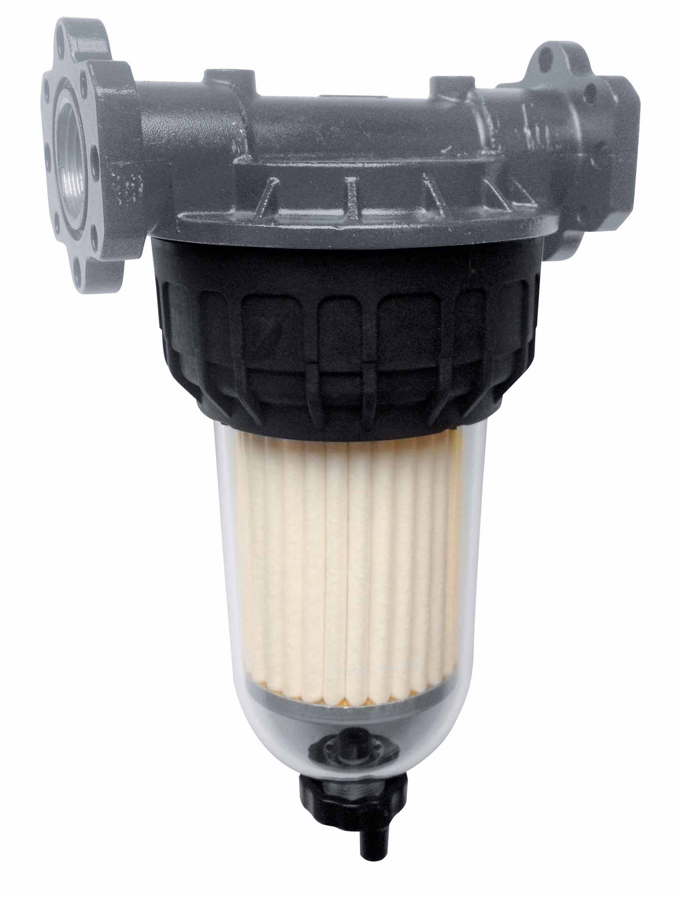 Filter mit Klarsichtbehälter, max.70 l/min