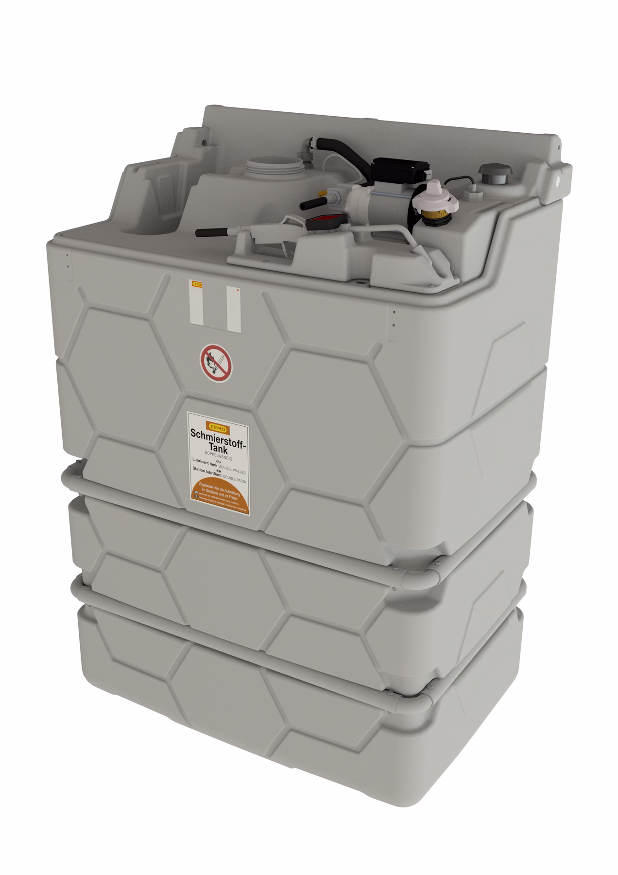 Deposito de lubricantes CUBE 1.000 l "Indoor Basic"