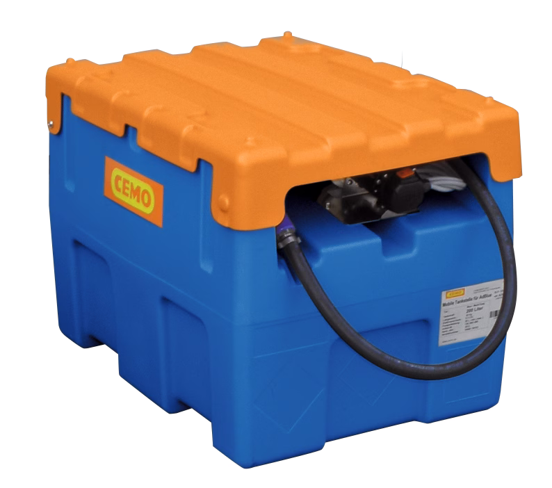 Depósito Blue-Mobile Easy para AdBlue® de 200 l con bomba eléctrica de membrana 12 V // Con tapa