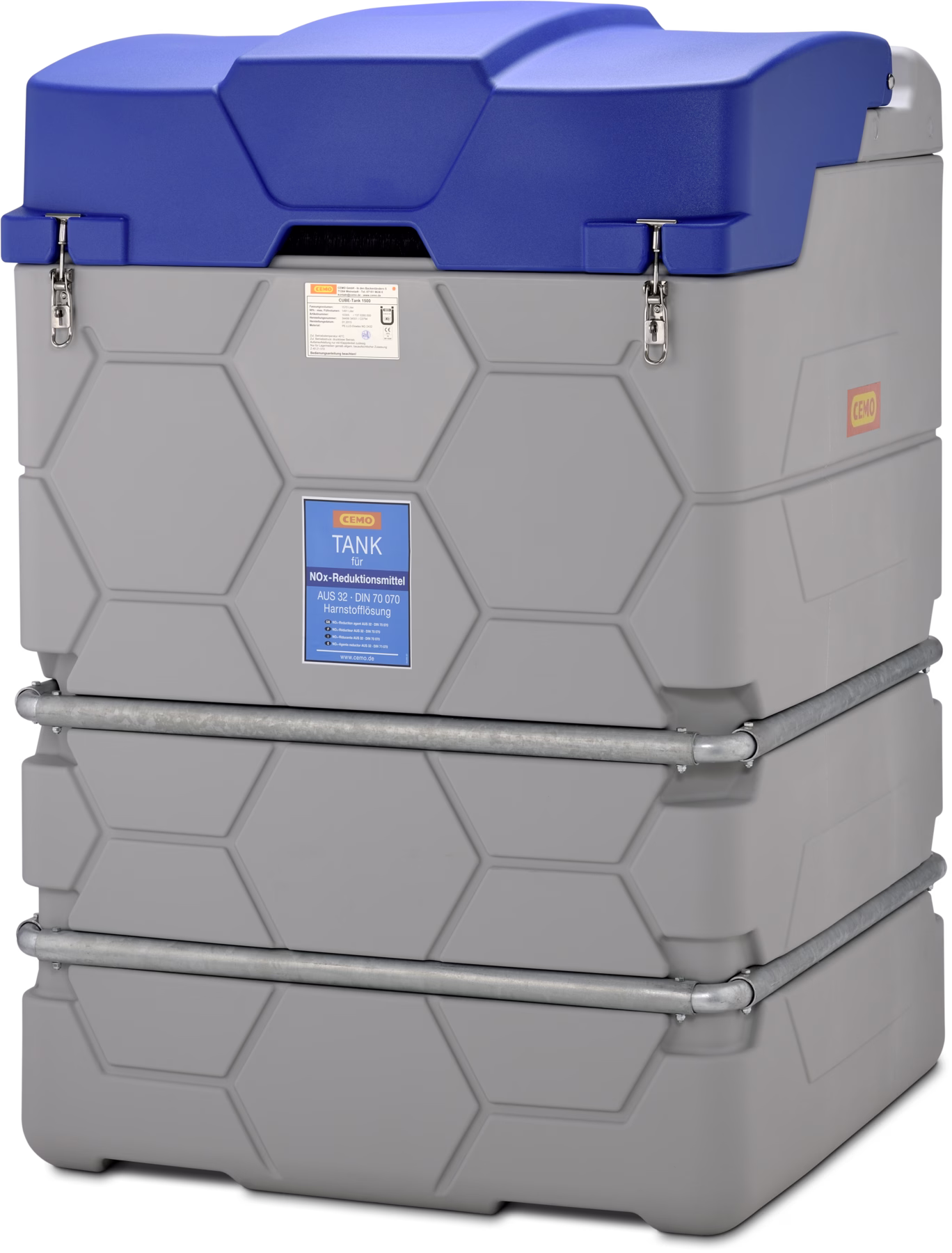 CUBE-Tank 1500 L for AdBlue®, Outdoor Premium "Fuel Terminal"