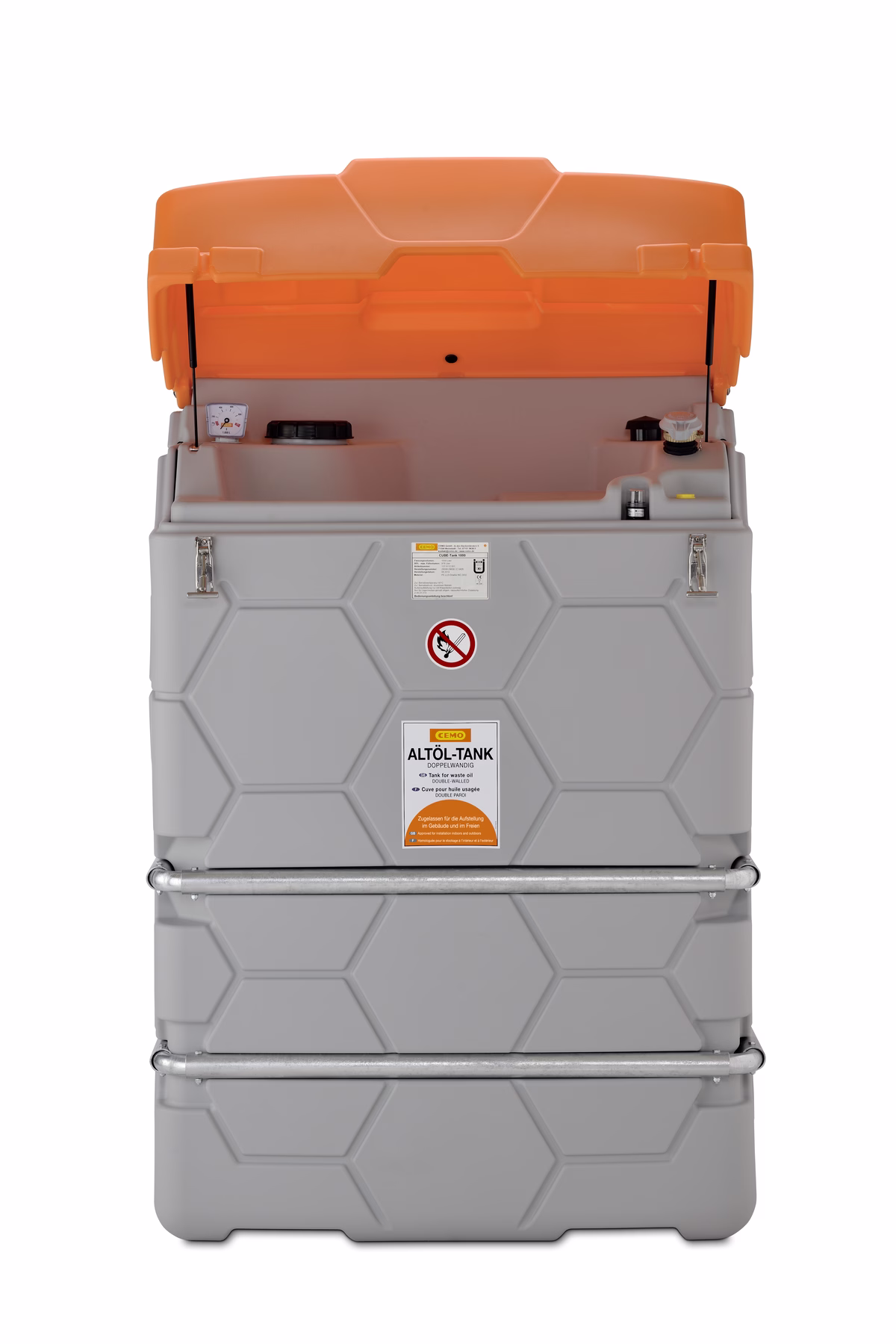 CUBE Spilloljetank Utomhus, 1000 l