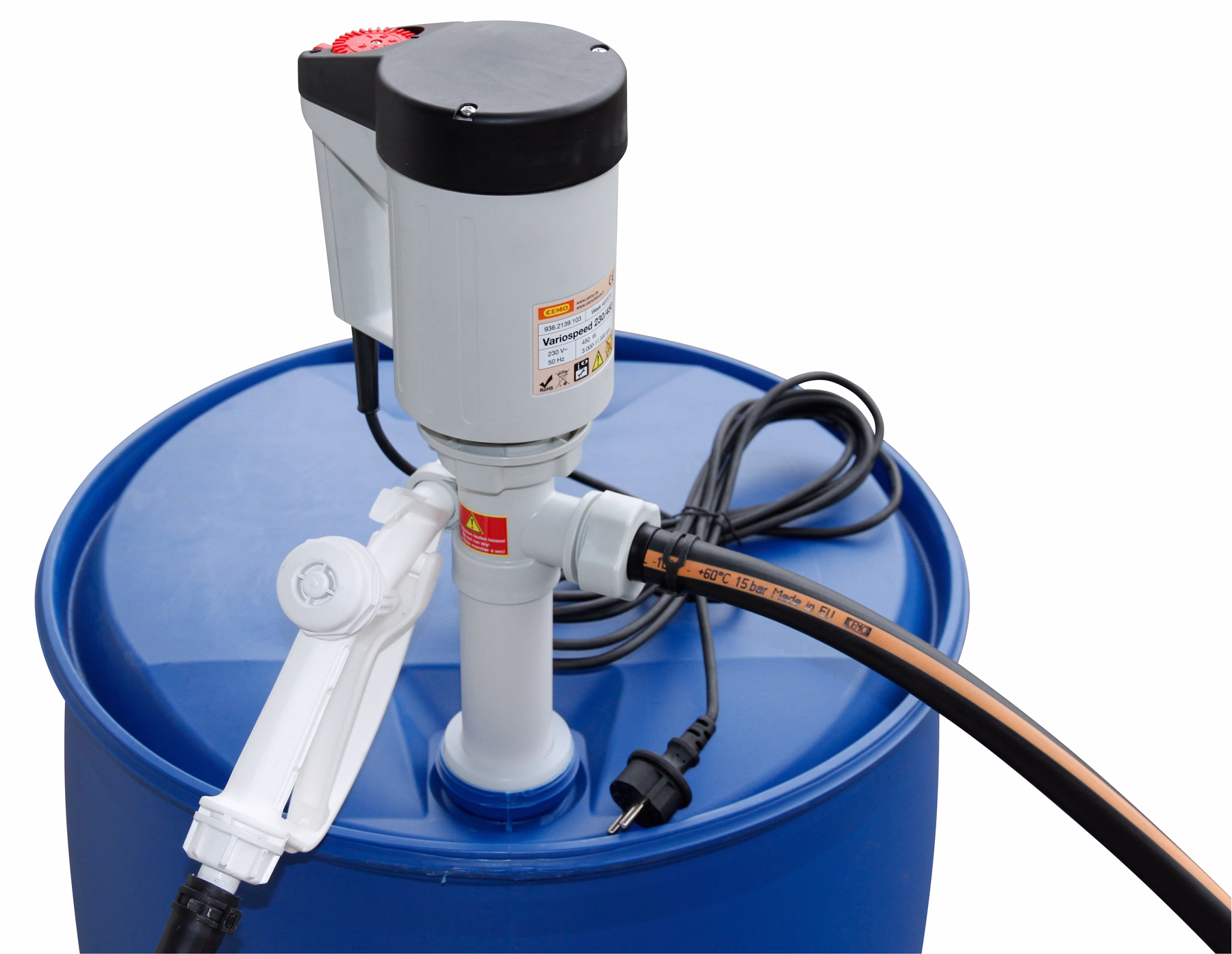 Set di pompe ECO-1 per fusti, profondità di immersione 1000 m