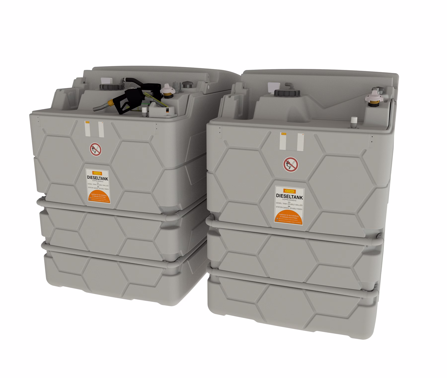 CEMO CUBE-Dieseltank 5.000 l Indoor Basic