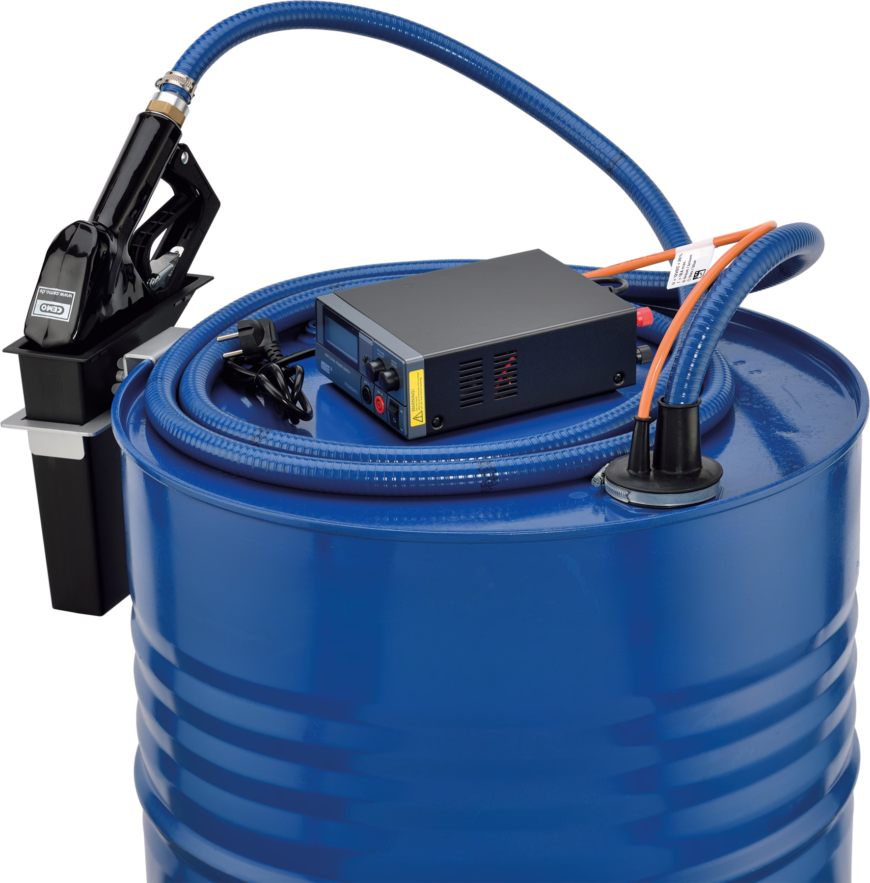 Electrobomba CENTRI SP 30, 12 V para diésel con fuente de alimentación