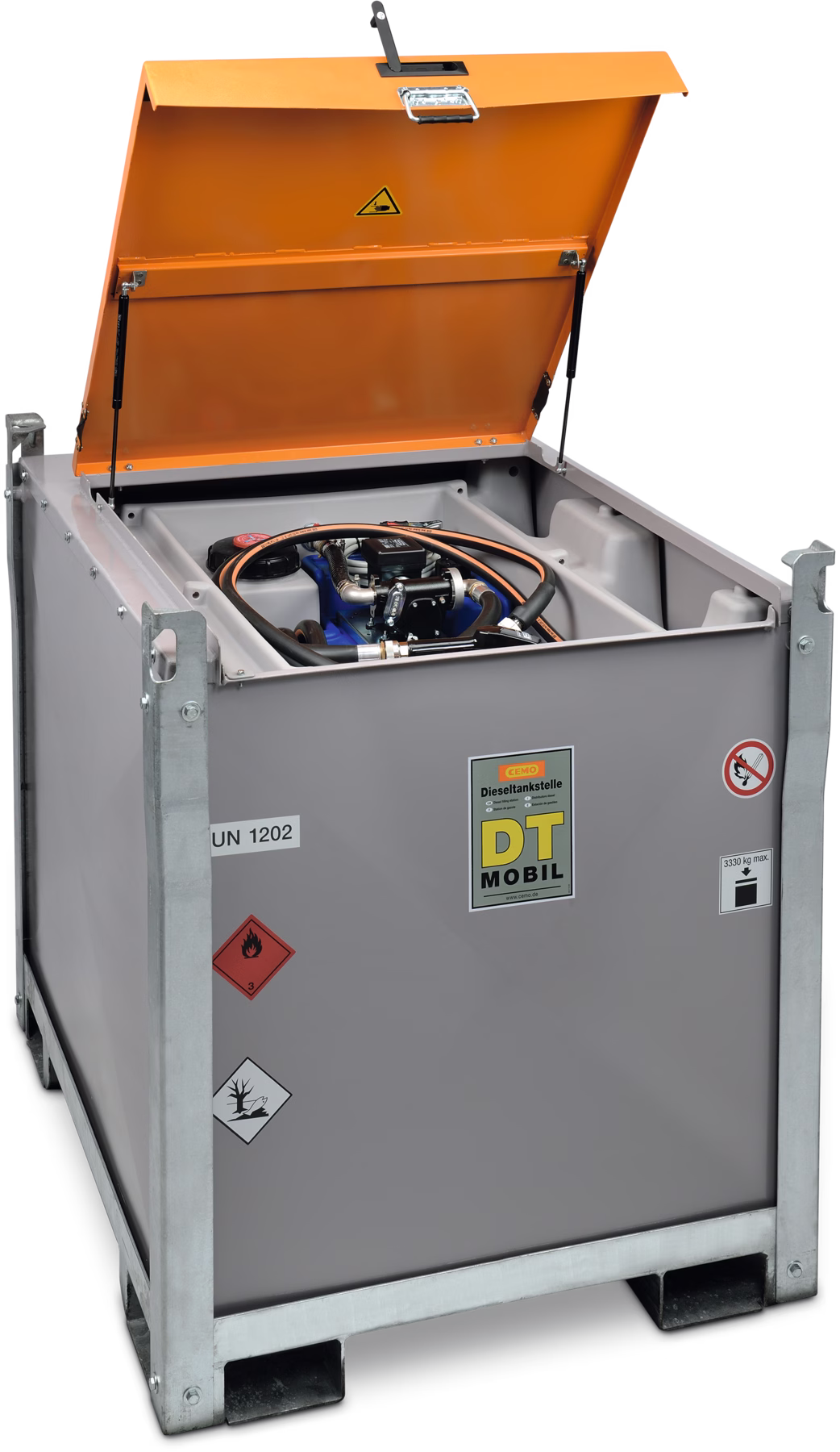 DT-Mobil PRO COMBI  PE Dieseltank Basic Bipump 12 V