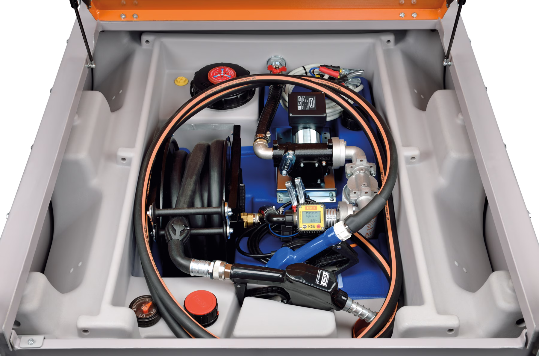 DT-Mobil PRO COMBI  PE Dieseltank Premium Cematic Duo 24/12 V