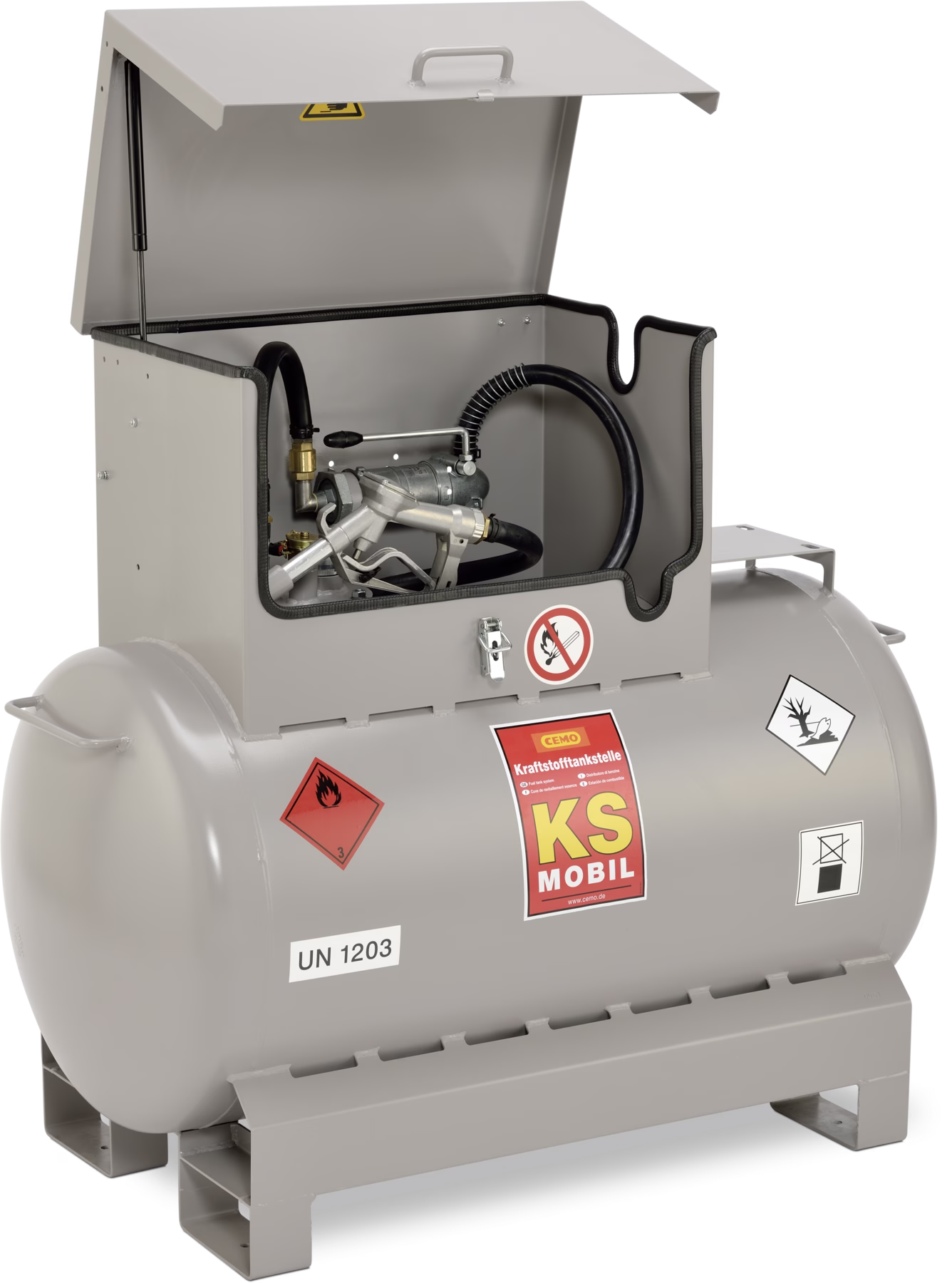 KS-Mobile con bomba manual, 200 l 