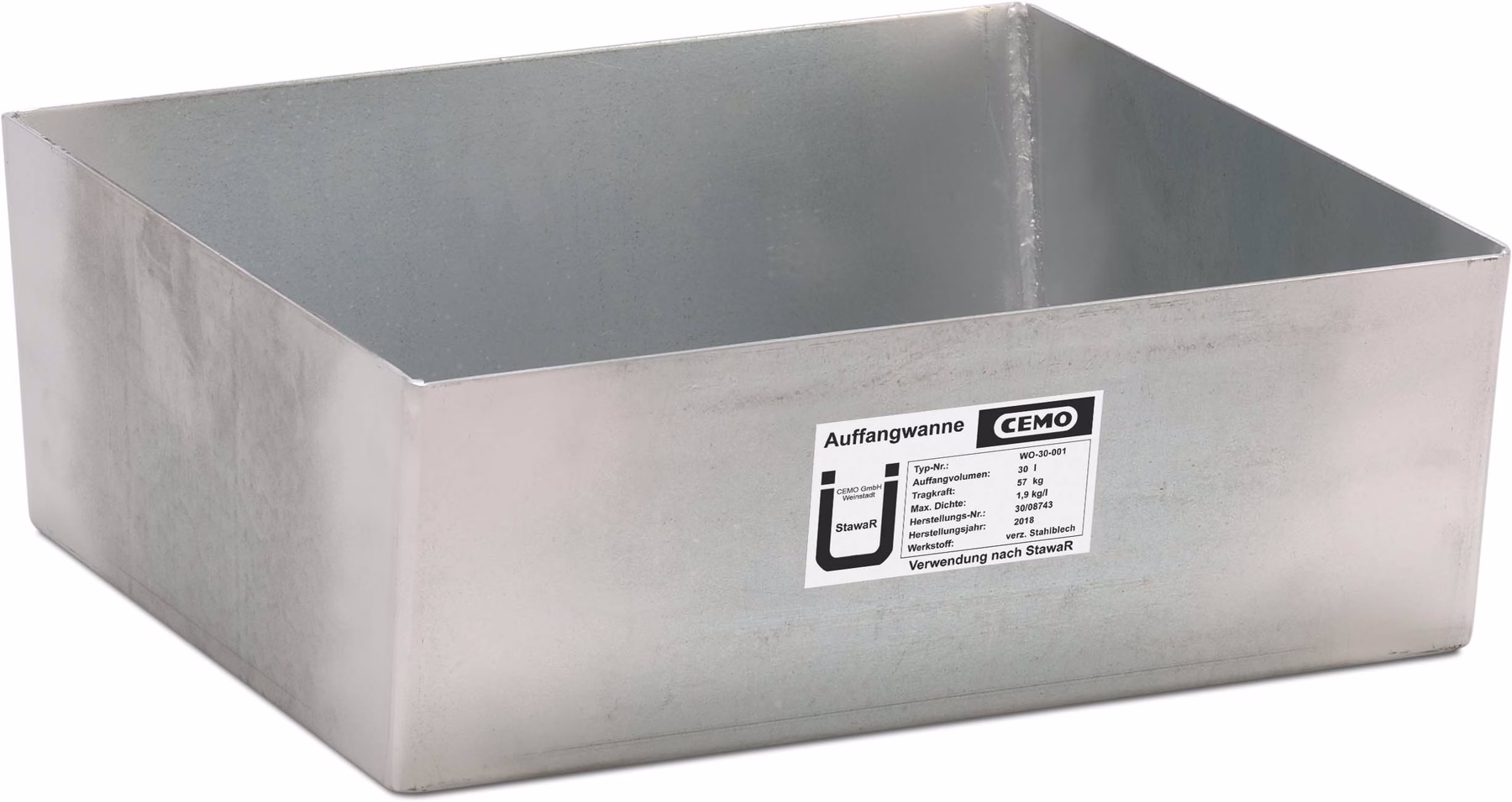 Small steel collection trays Q30