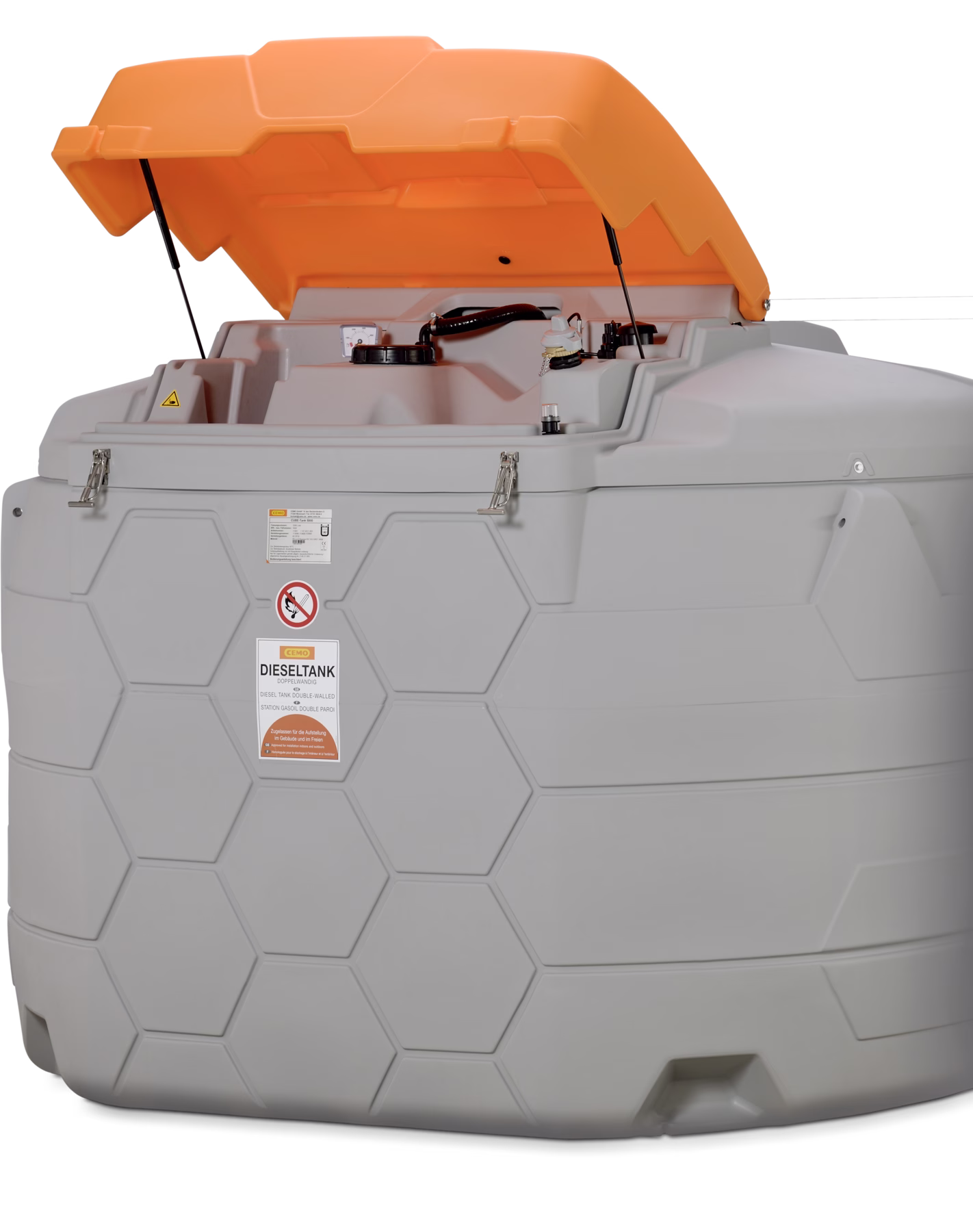 CUBE-Dieseltank Outdoor 5000 l Erweiterungseinheit I