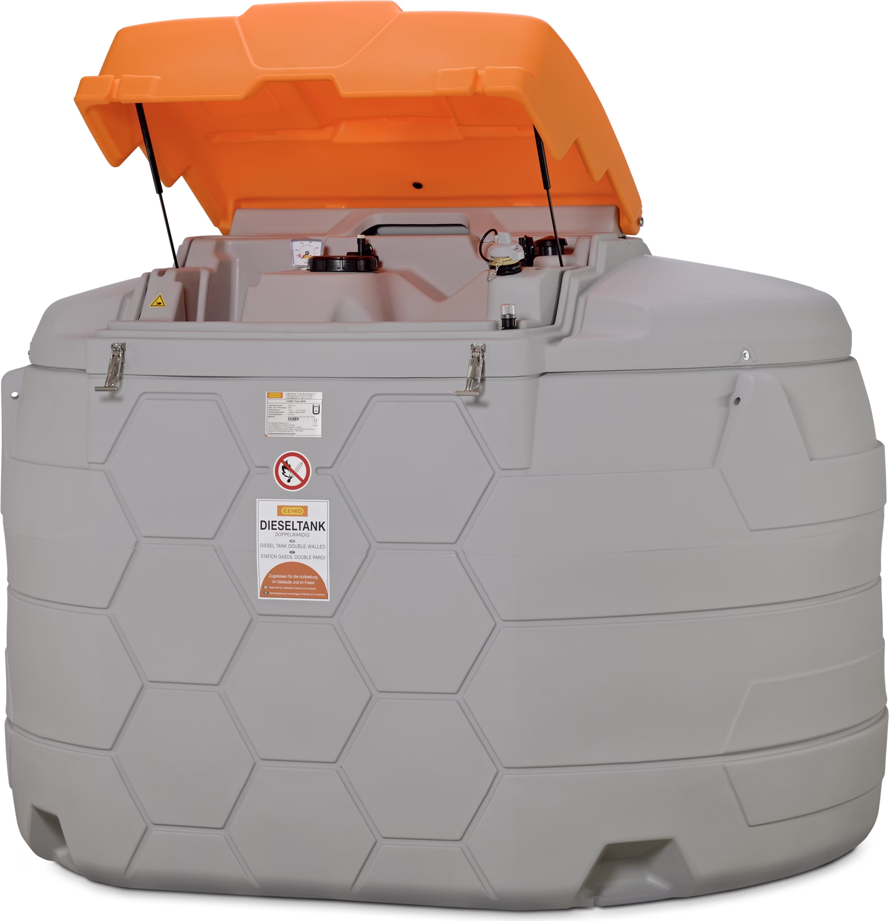 Depósito de gasóleo de calefacción CUBE-Outdoor 5000 l