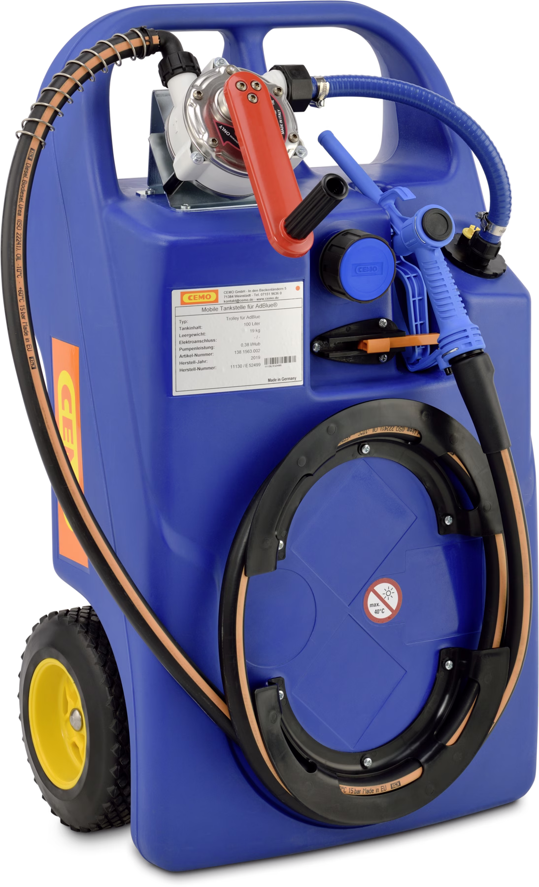 Trolley para AdBlue®, 60 l