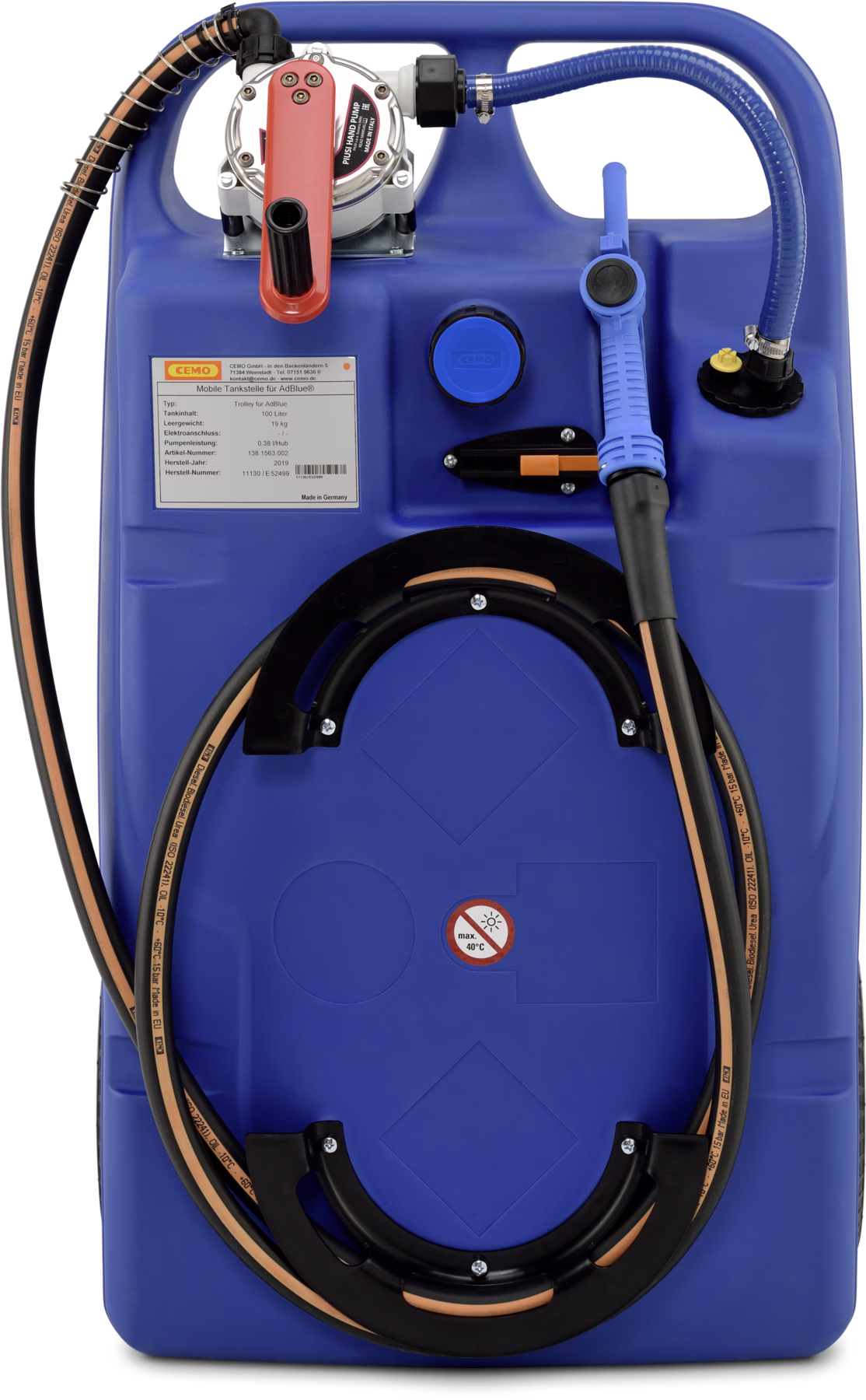 Trolley para AdBlue®, 100 l