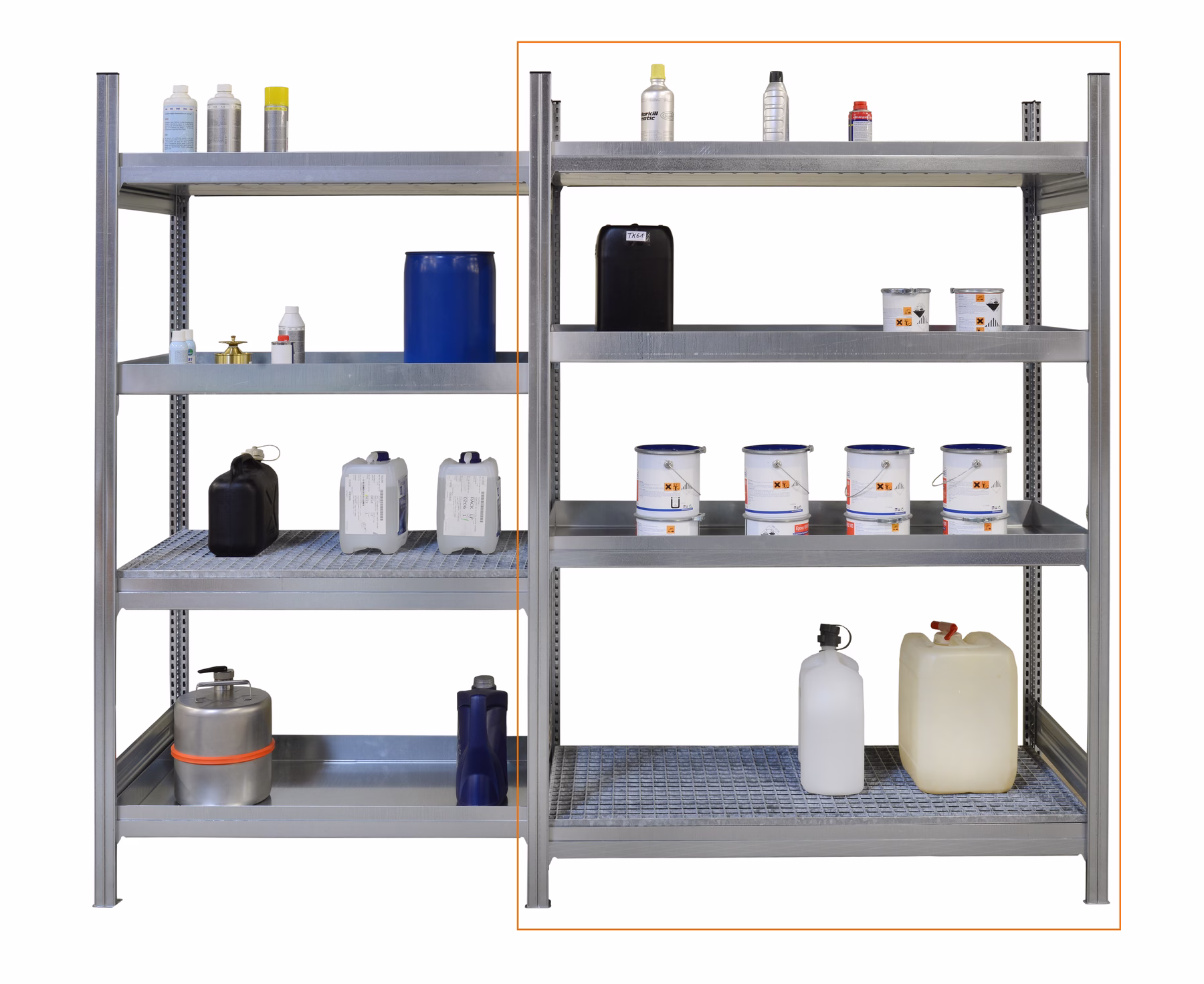 Expansion unit for Environmental/HazMat rack 13/5