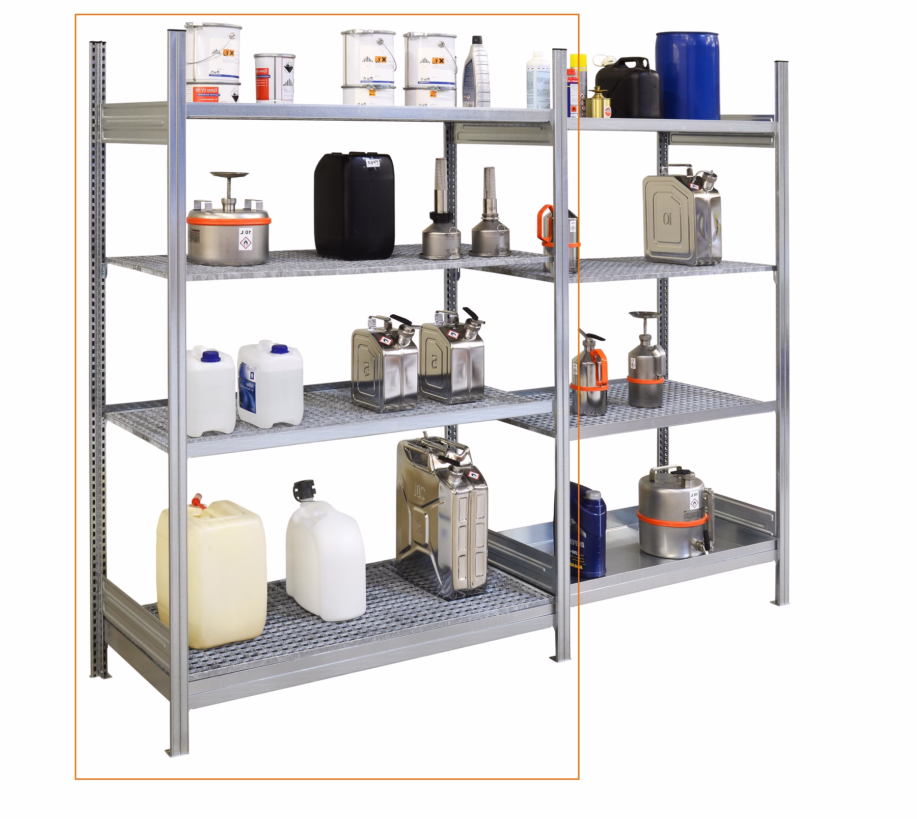 Expansion unit for Environmental/HazMat rack 13/5