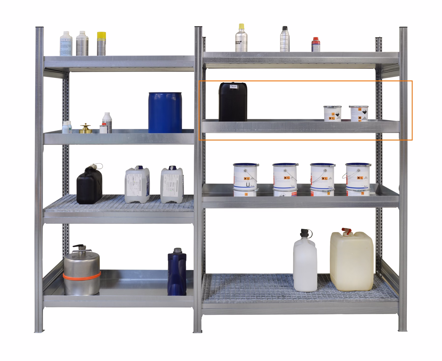 Extra spilltråg för hylla