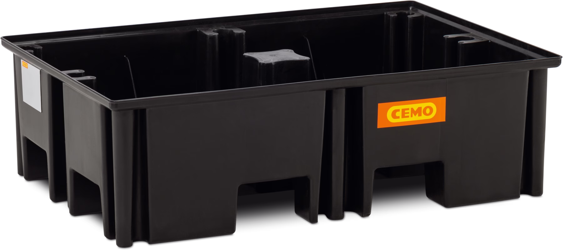 PE-uppsamlingstråg 120 x 80 cm, 220 l utan galler