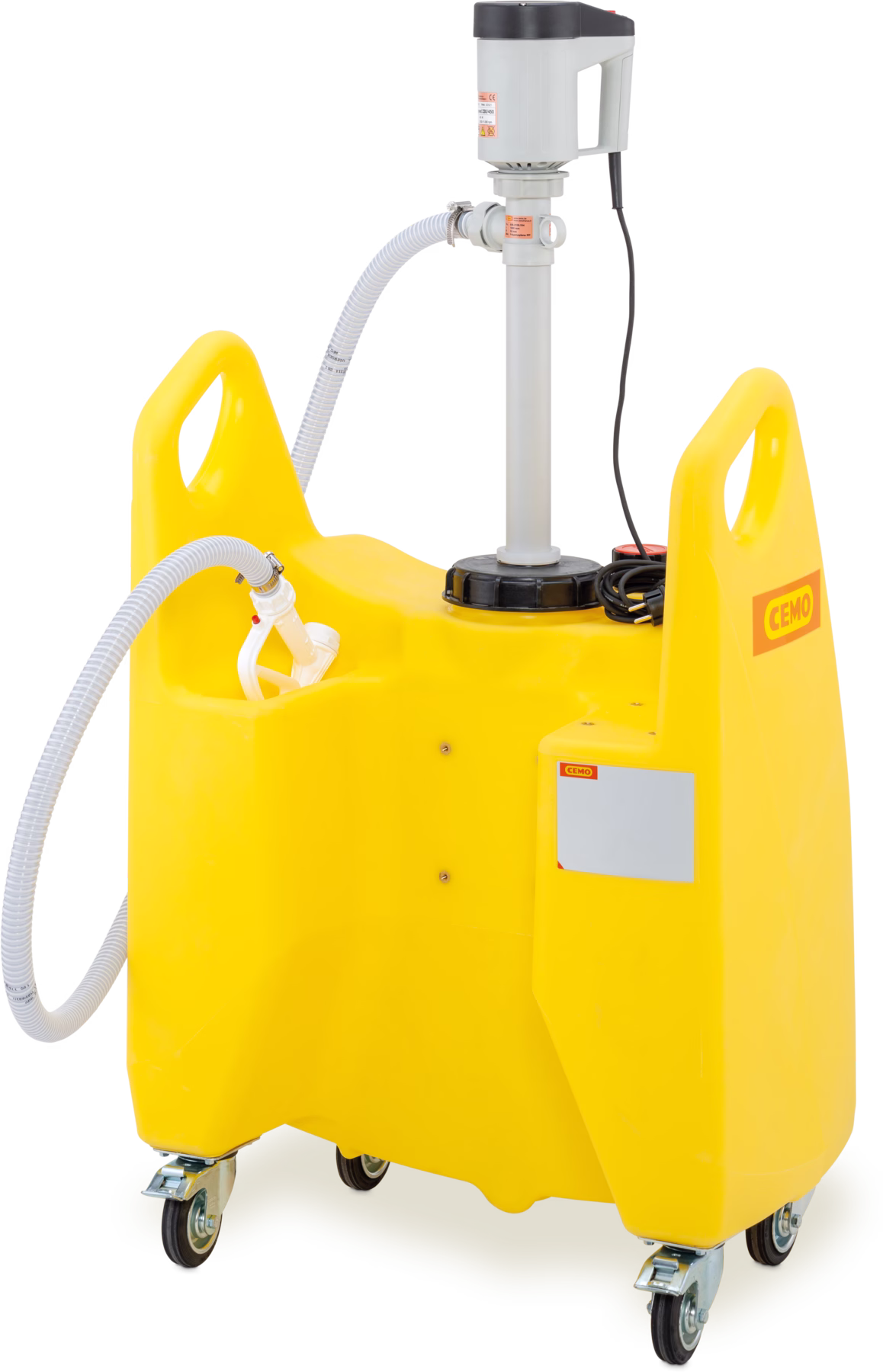 Transfer-Trolley Chem 130 l ohne Pumpe