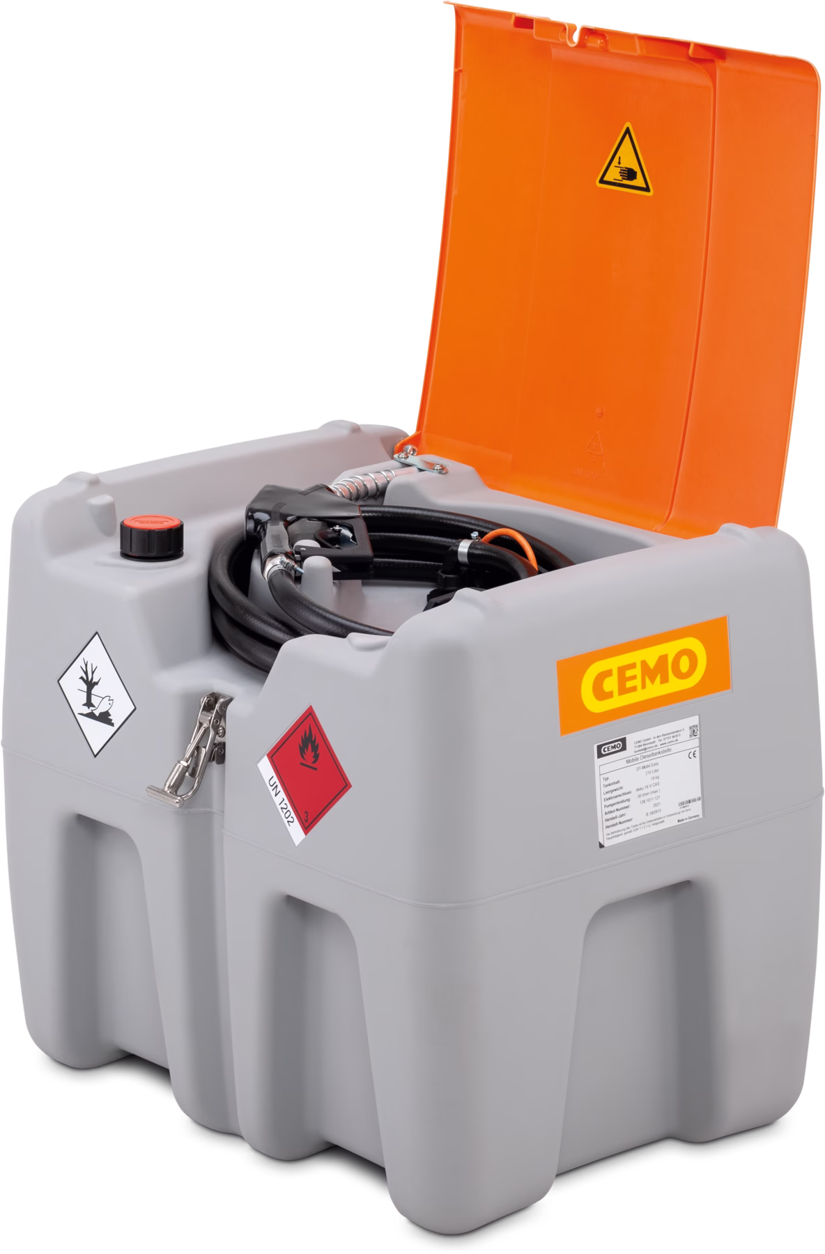 CEMO DT-Mobil Easy 210 l with CAS carcass