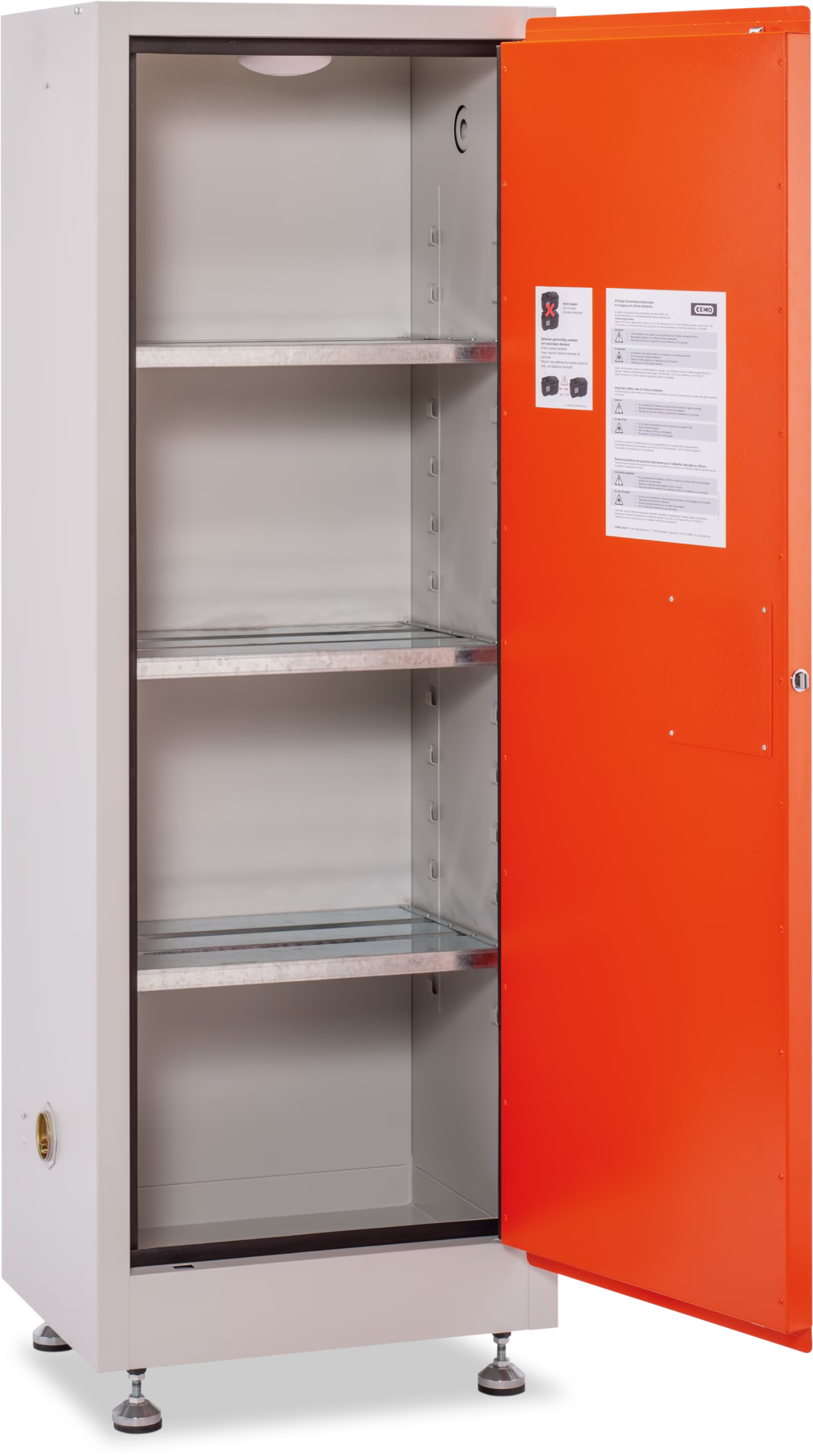 Battery storage cabinet FMplus L