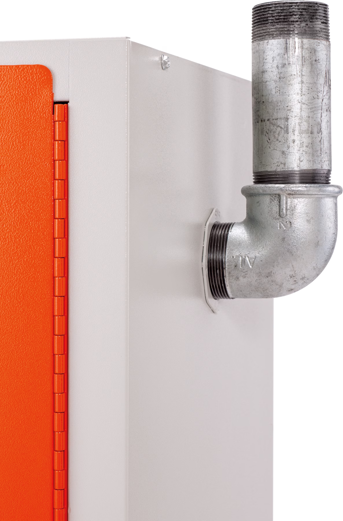 Adapter for ventilation line for FMplus battery storage cabinet