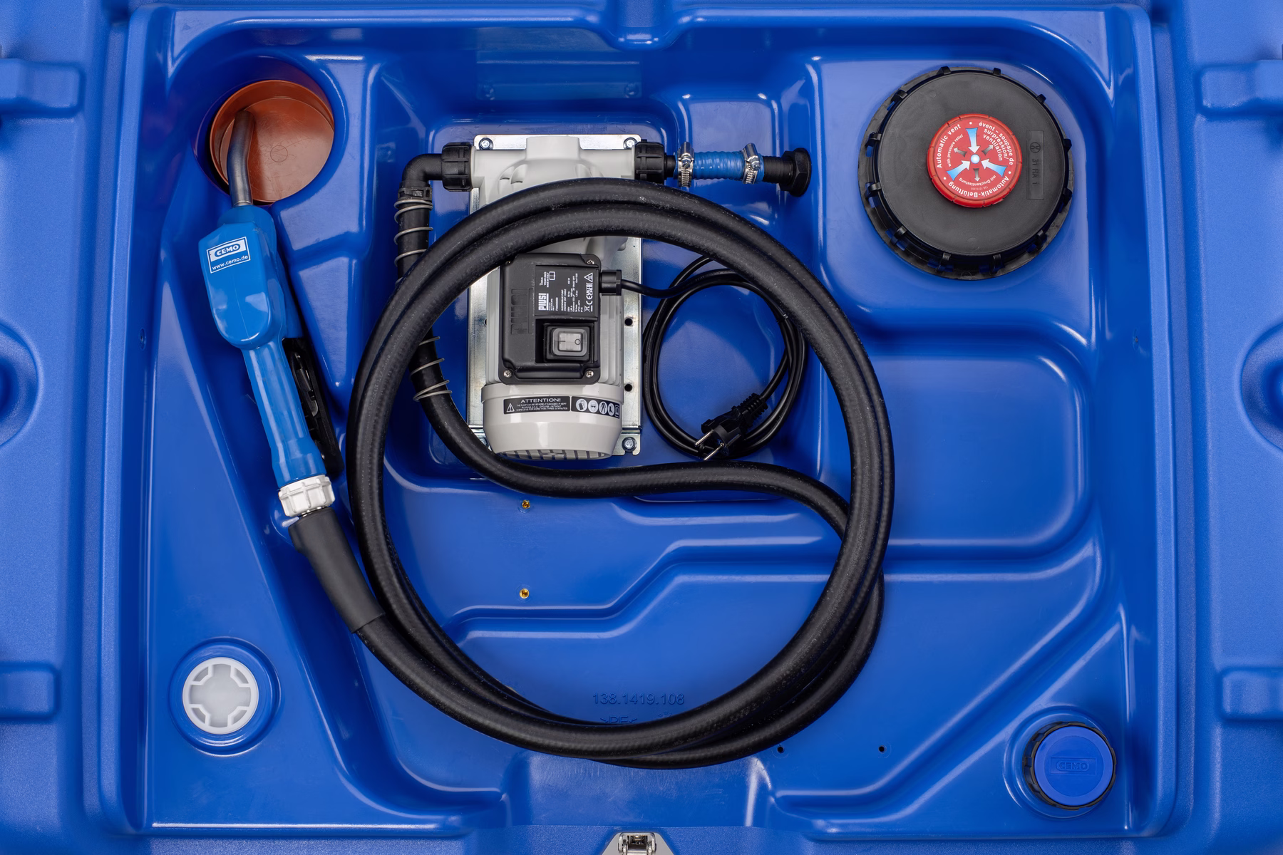 CEMO Blue-Mobil Easy 620 L with pump 230 V