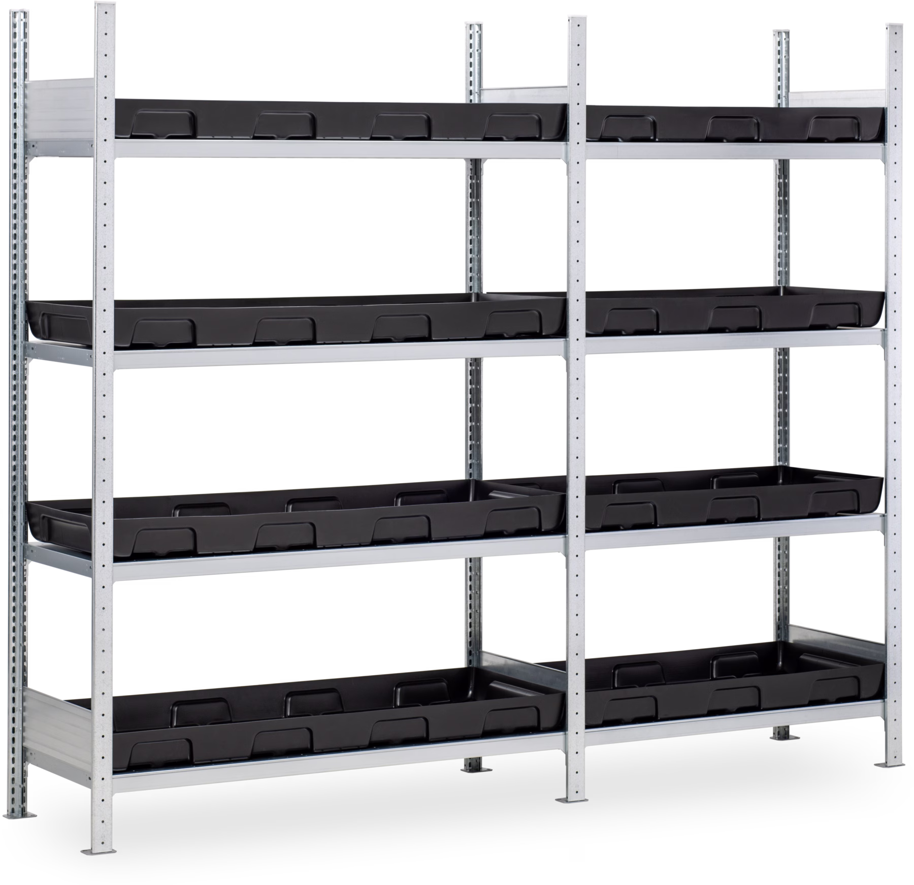 HazMat rack 10/5 PE with PE bund, Expansion rack