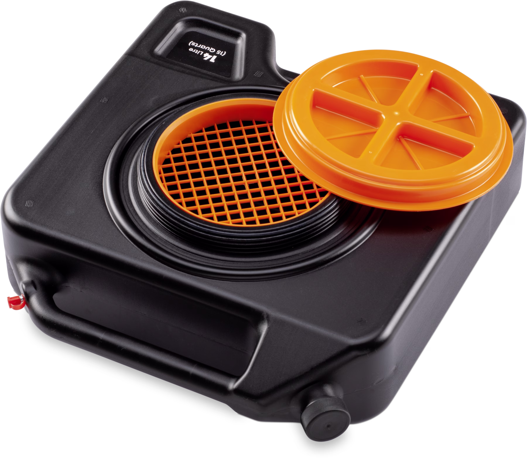 PE collection tray sealable 14 L