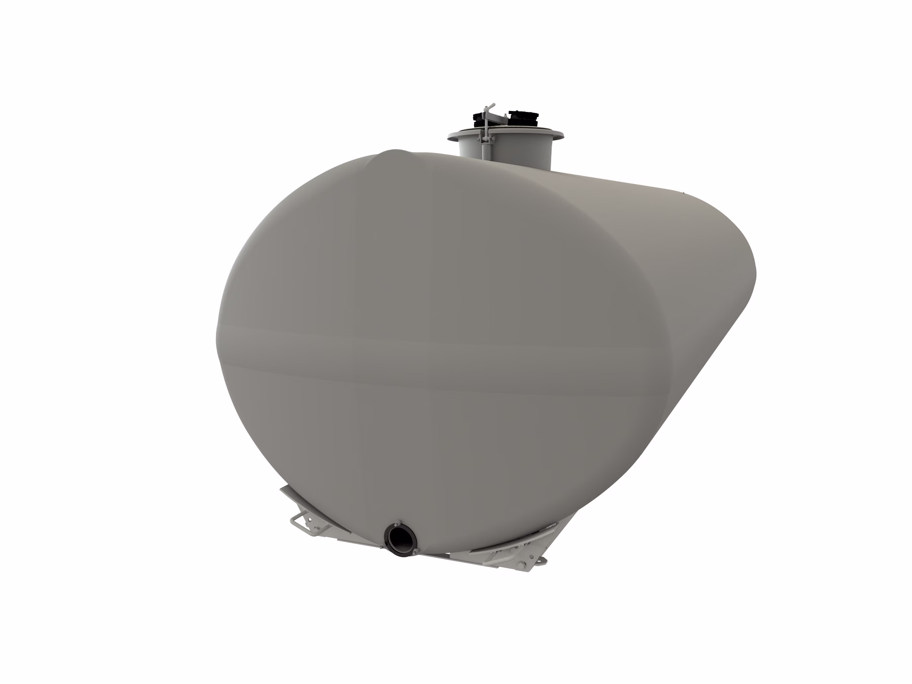  Serbatoio per pastura, 3.000 l con pattini in legno