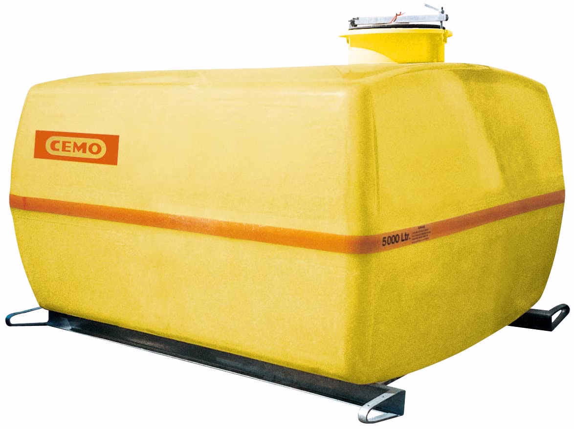 Trunk-shaped tank 5000 l