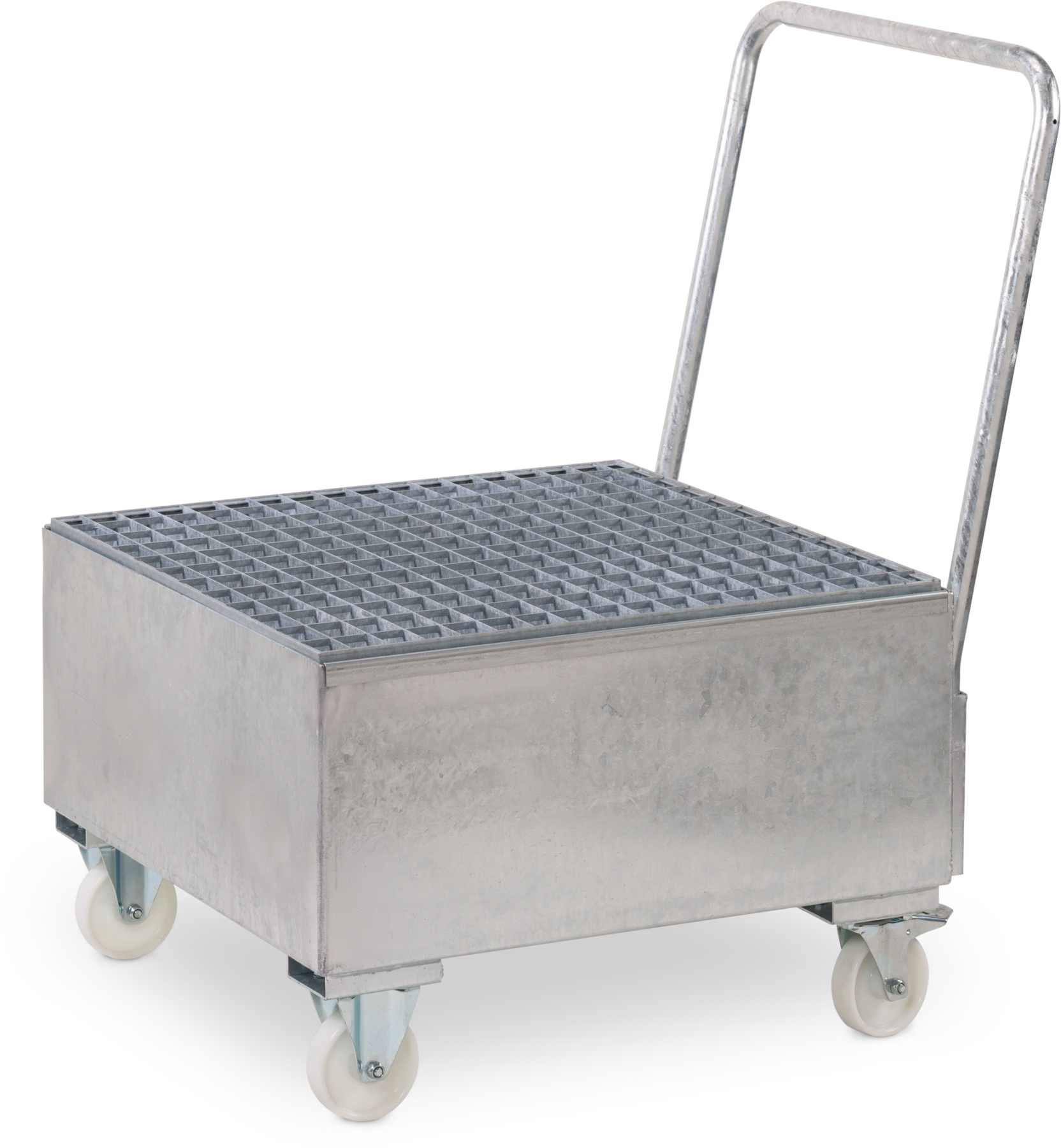 Mobile steel sump pallet type SW1-mobile galvanised