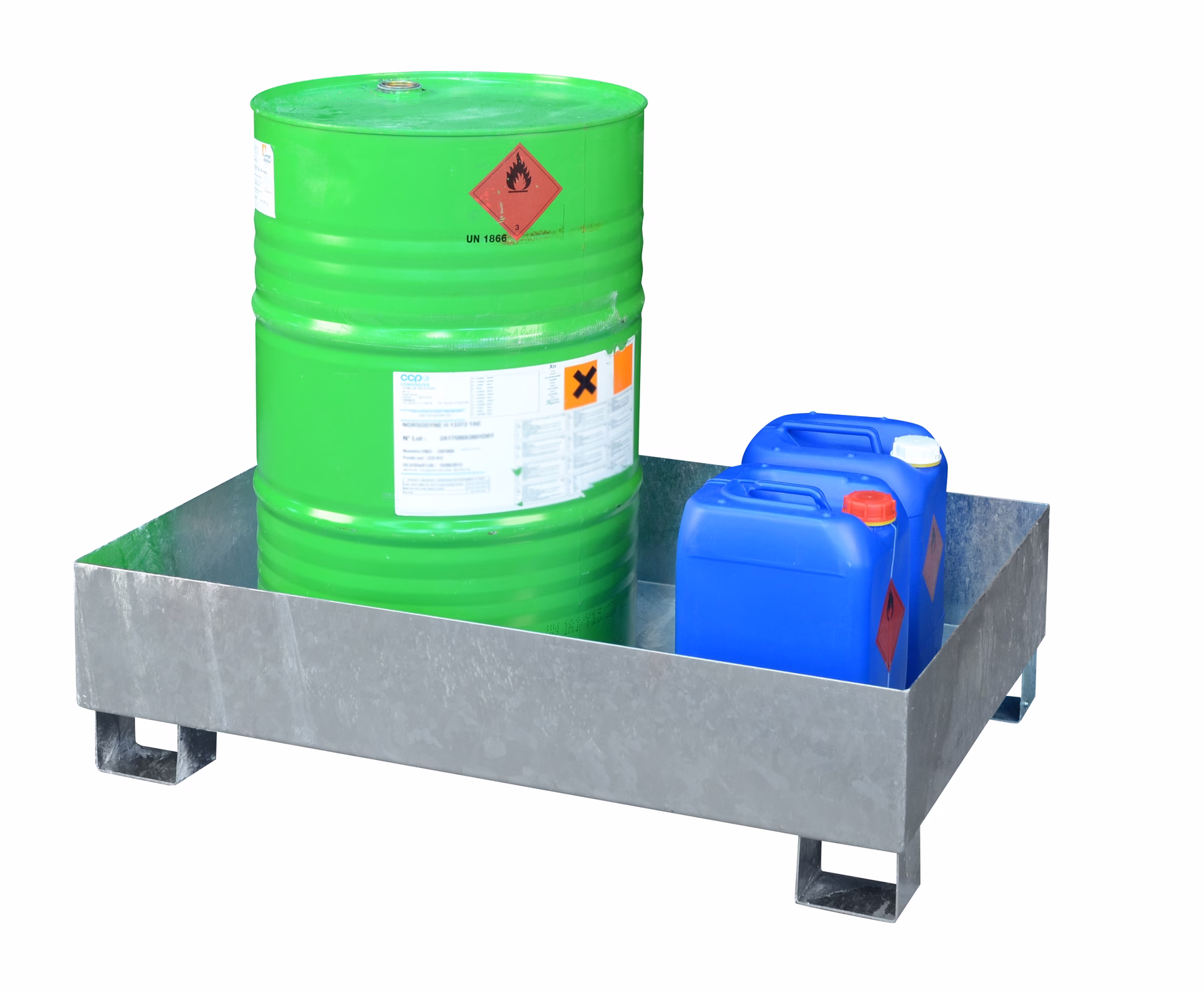 Sump pallet type SW2 galvanised model