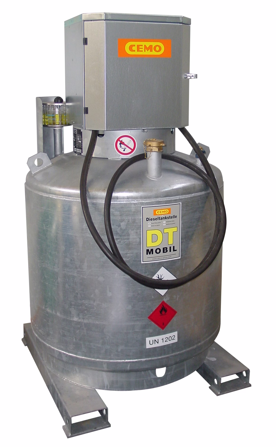 DT-Mobile dubbla väggar, varmförzinkad, 600 l