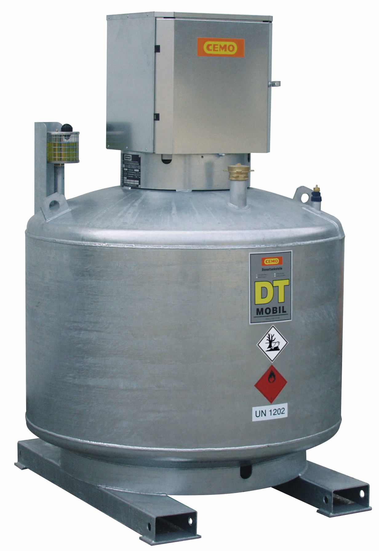 DT-Mobile dubbla väggar, varmförzinkad, 980 l