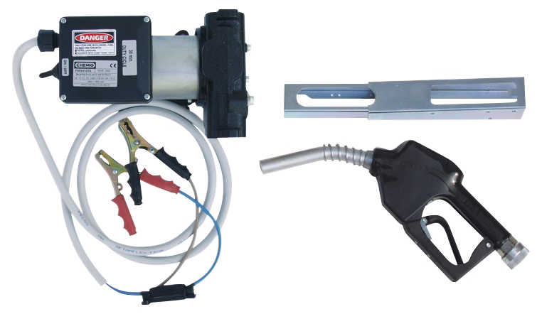 Elektrisk pump Cematic Duo 24/12 AZ komplett kit