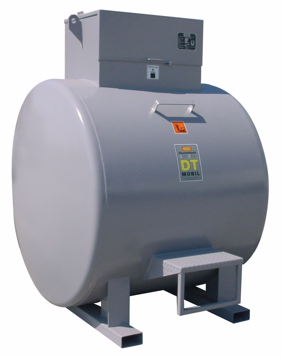 DT-Mobile double-wall, horizontal, 3,000 l