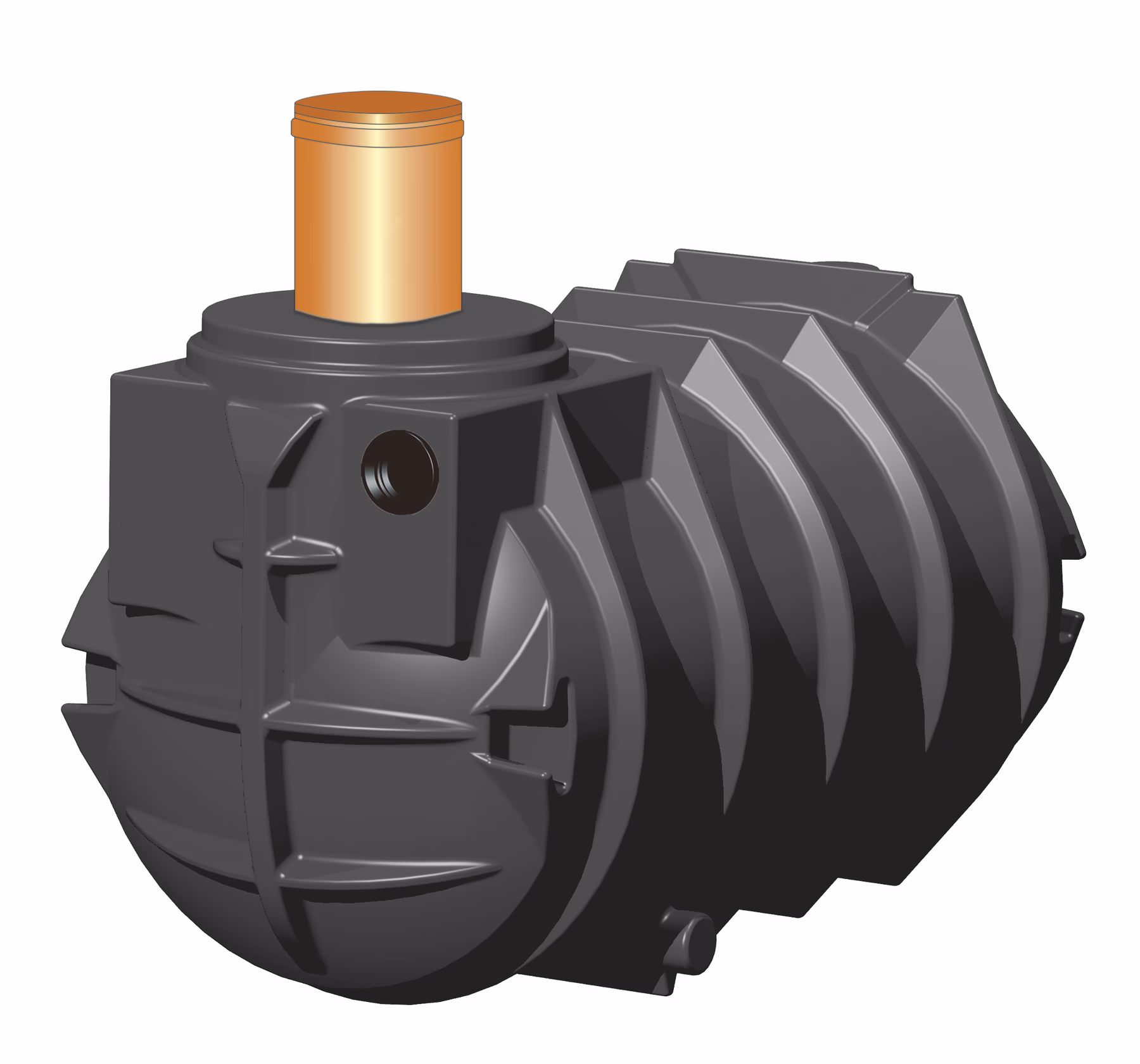 Abdeckung/Schacht für Abwassertank Sammelgrube Tubus