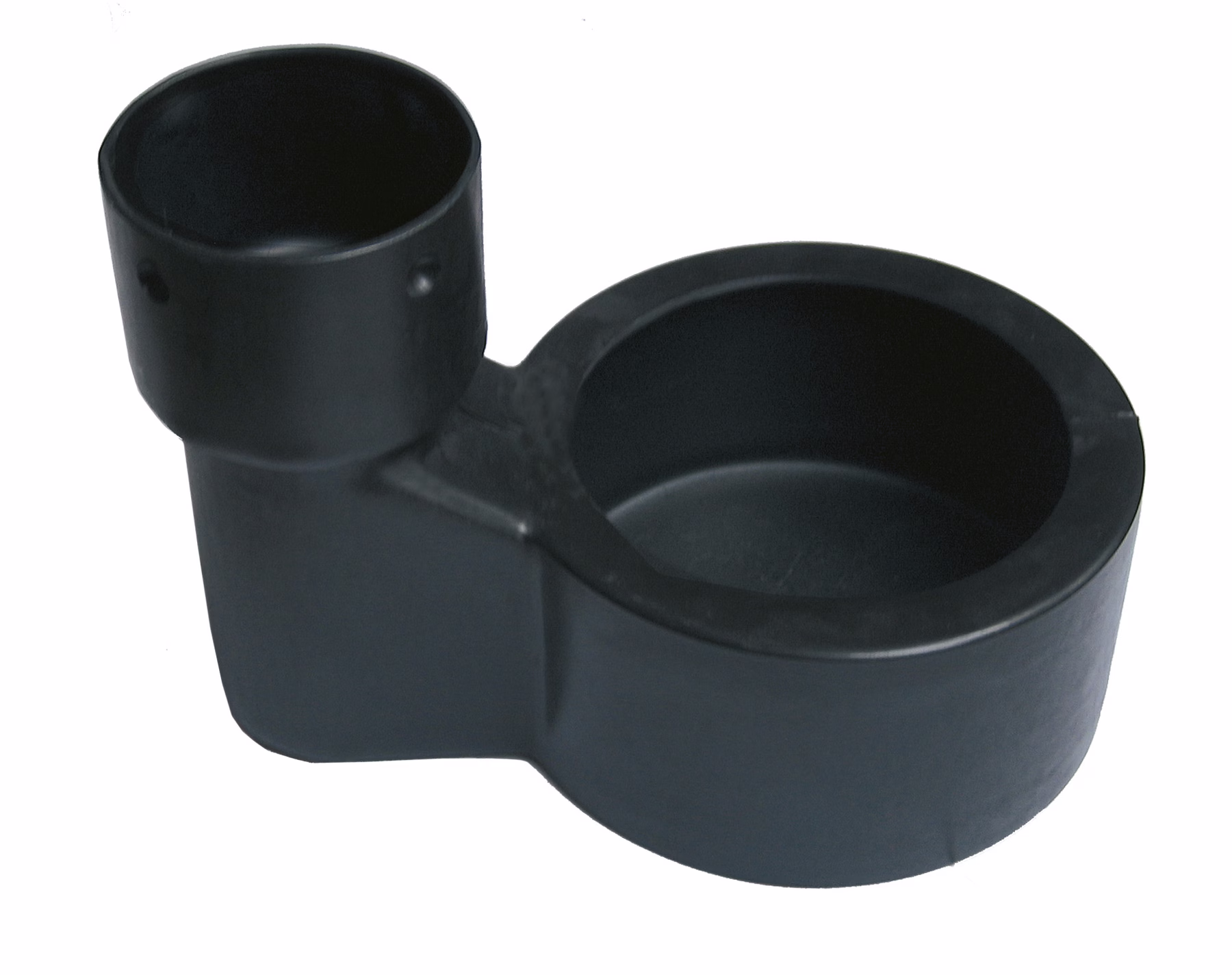 Strömungskontrollierter Zulauftopf