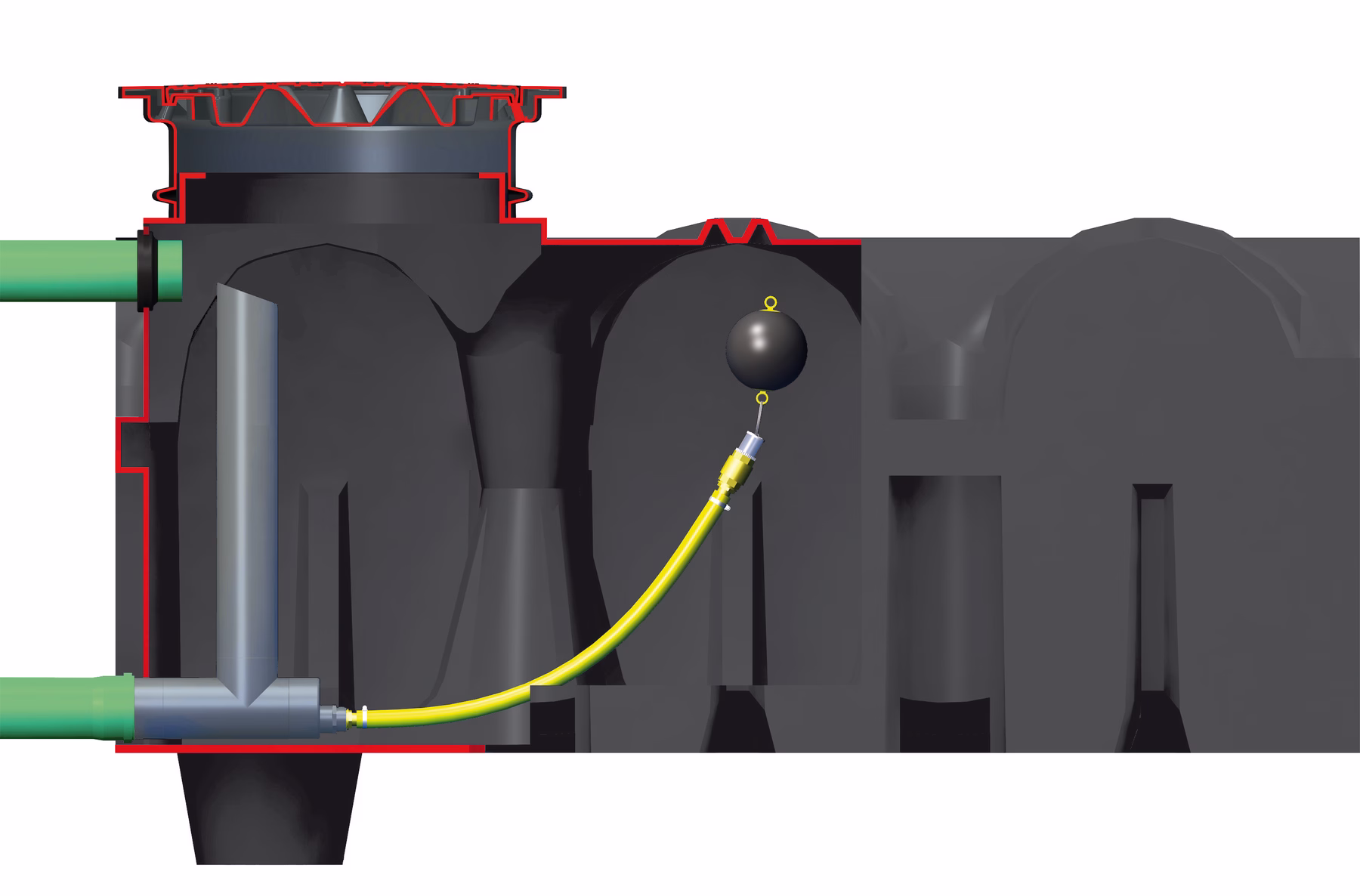 Retentionstank Apollo Flachtank 7500